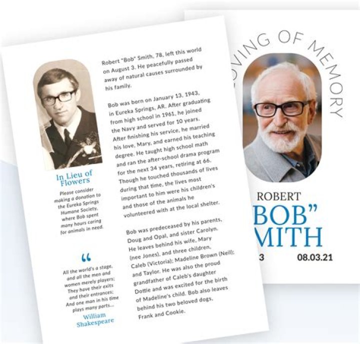 An Obituary That Unveils Hidden Truths