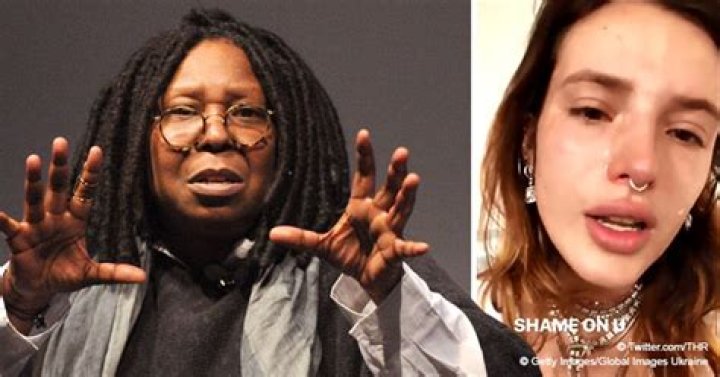 Bella Thorne Tearfully Slams Whoopi Goldberg for Shaming Her after Nude Pics Scandal