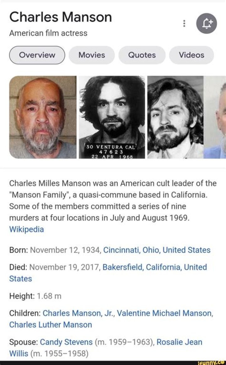Full Story of Charles Manson Jr.