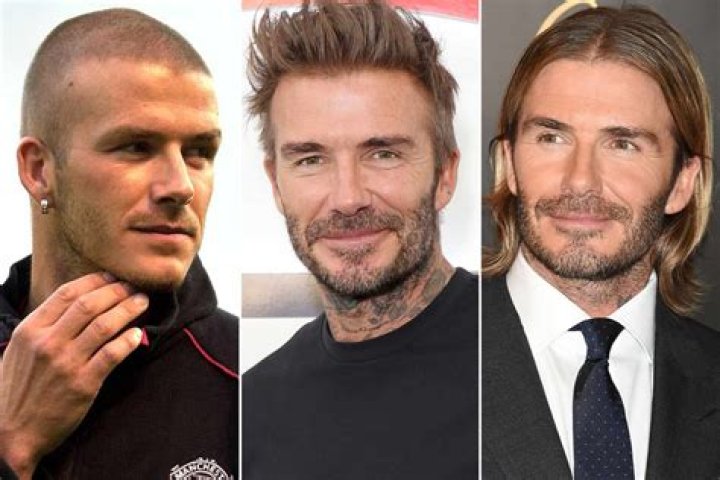 Mystery of David Beckhams thinning hair as he posts pic with fuller barnet just days after it see