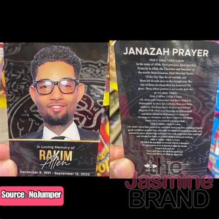 PNB Rock Laid To Rest During Traditional Muslim Funeral Service In Philadelphia |