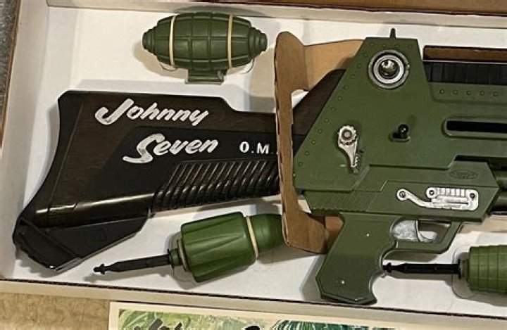 The Johnny 7 toy makes Im A Celeb throwback is the army gun still for sale? Fri 29 Novem