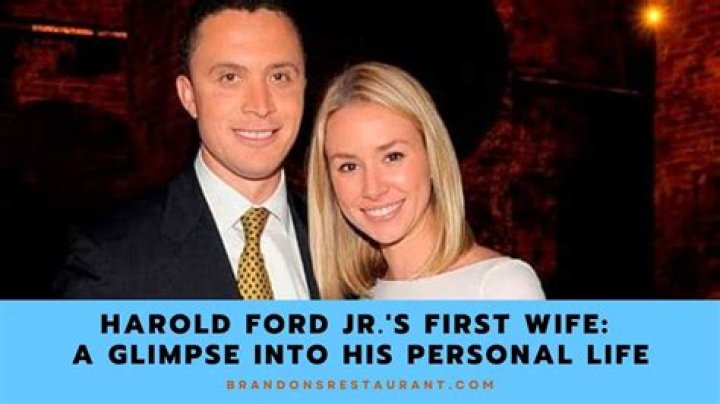 Unveiling Harold Ford Jr.'s Second Wife: Discoveries And Insights